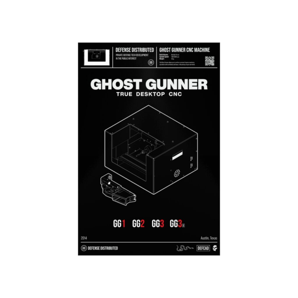 Ghost Gunner Poster - Real Ghost Guns Store